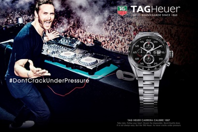 campagne tag heuer - guetta