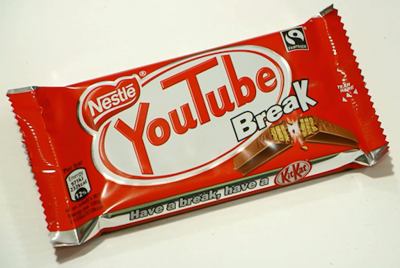 kitkat youtube break